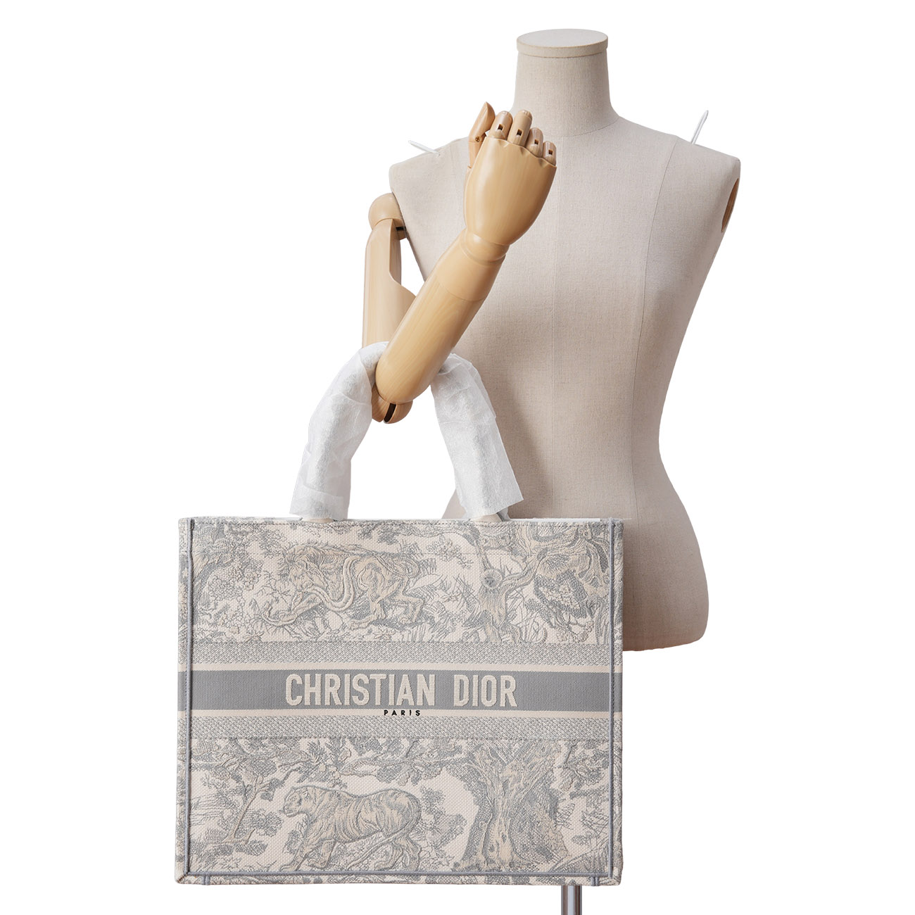 CHRISTIAN DIOR(USED)디올 뜨왈 드 주이 북토트 라지